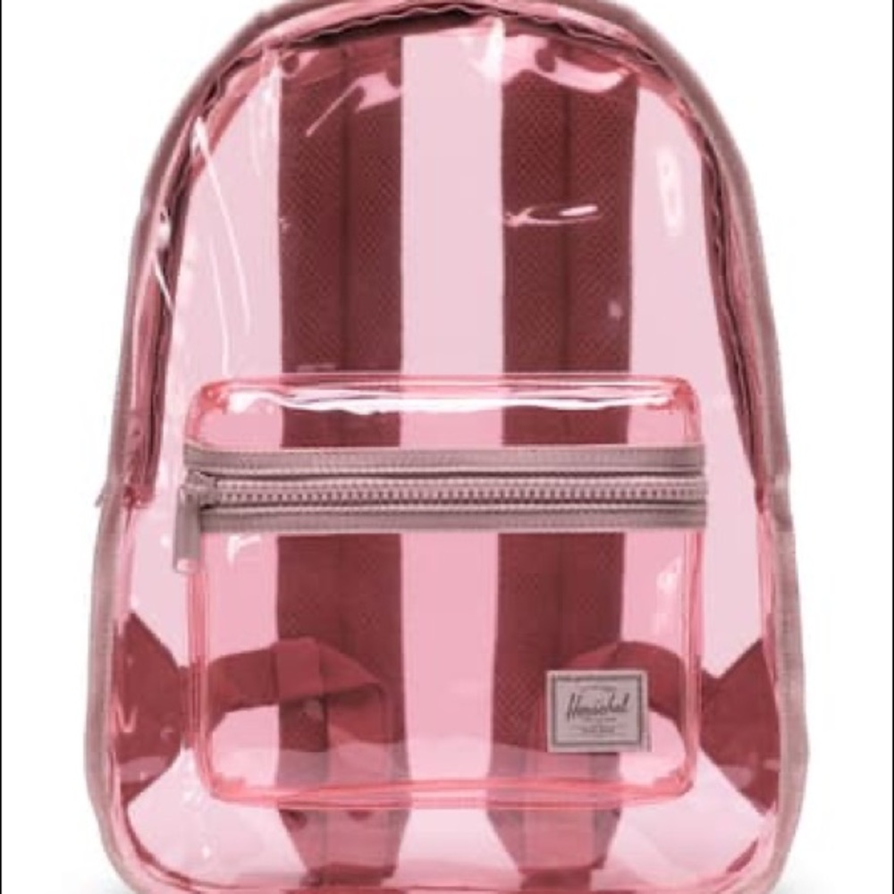 Herschel Supply Co. Pink Plastic Backpack NWT!